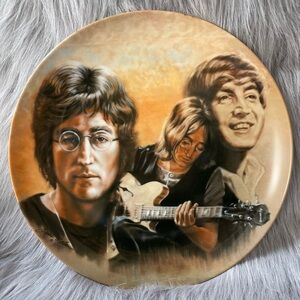 Vintage John Lennon Commemorative Plate